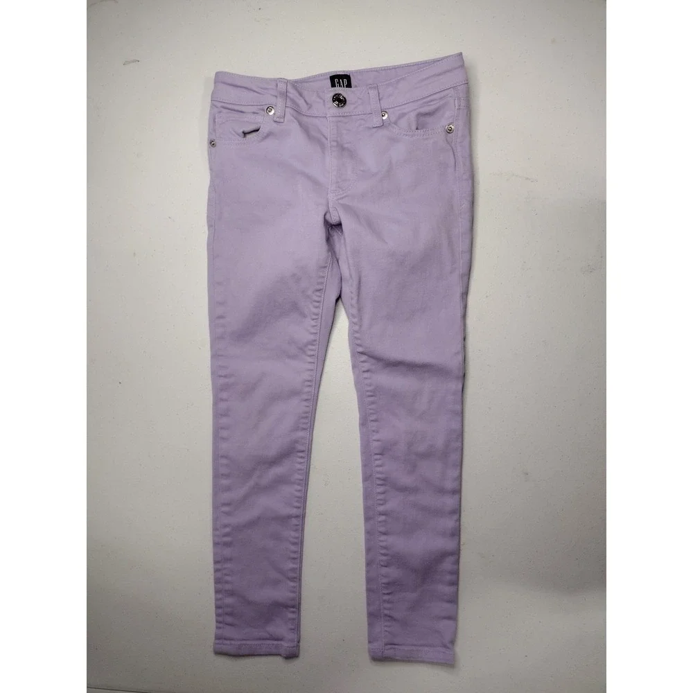 GAP Kids Girls Purple Super Skinny Stretch Denim Jeans Size 7